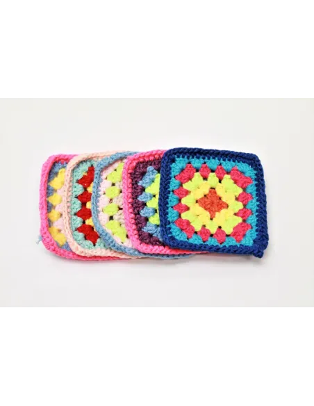 MATTONELLA GRANNY  MULTICOLOR ALTEZZA 9*9 CM - CF 5 PCS XZX23