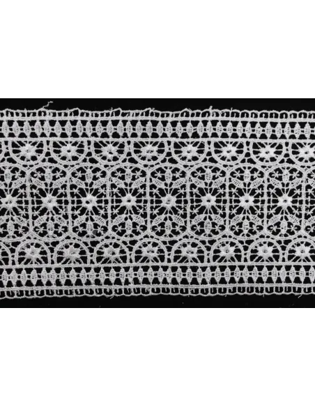 PIZZO MACRAME ALTEZZA  13 CM  - CONFEZIONE DA MT 19,3 4G4174B