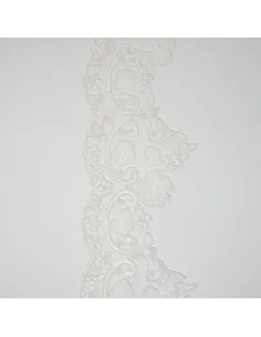 PIZZO TULLE RICAMATO 14 CM KB9759-14 2