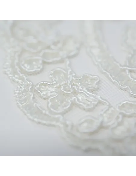 PIZZO TULLE RICAMATO 14 CM KB9759-14