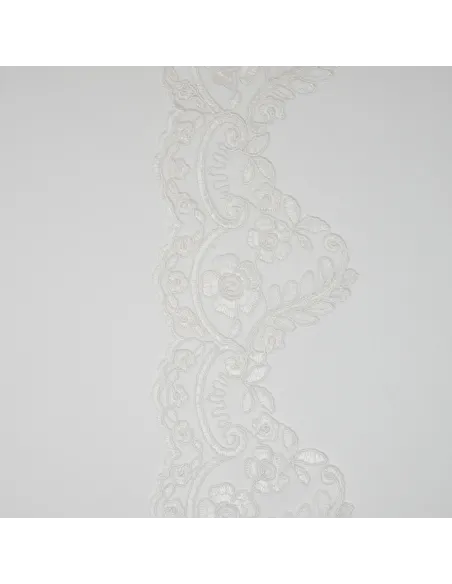 PIZZO TULLE RICAMATO 14 CM KB9764-14