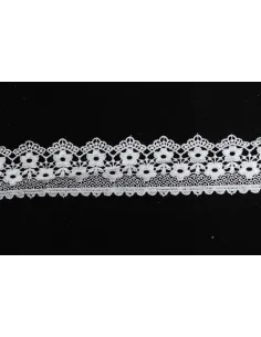 PIZZO MACRAME ALTEZZA  5 CM  - CONFEZIONE DA MT 19,3 4G4274
