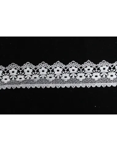 PIZZO MACRAME ALTEZZA  5 CM  - CONFEZIONE DA MT 19,3 4G4274
