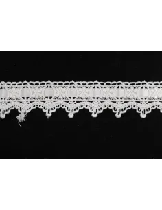 PIZZO MACRAME PASSANASTRO 5CM MAG851