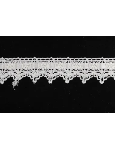 PIZZO MACRAME PASSANASTRO 5CM MAG851