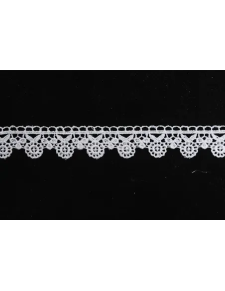 PIZZO MACRAME ALTEZZA  3 CM  - CONFEZIONE DA MT 19,3 4G4017