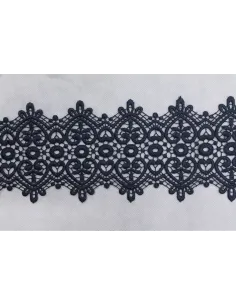 PIZZO MACRAME ALTEZZA  11 CM   CONFEZIONE DA MT 19,3 8G8007
