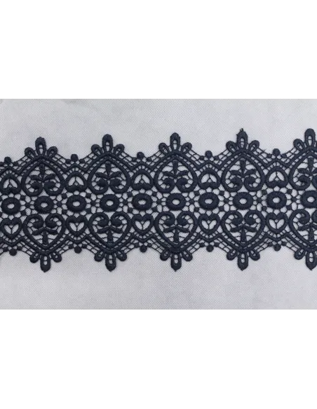 PIZZO MACRAME ALTEZZA  11 CM   CONFEZIONE DA MT 19,3 8G8007