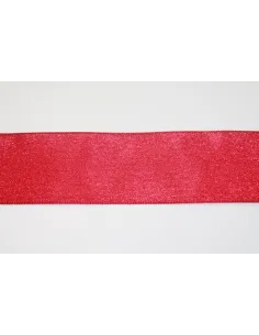 NASTRO ORGANZA GLITTERATO 40MM N180/40