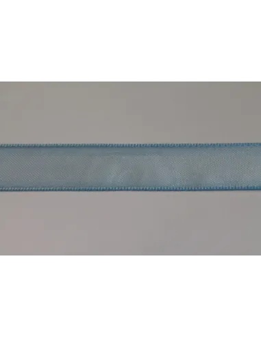 NASTRO ORGANZA CON BORDATURA IN RASO 10MM N1110