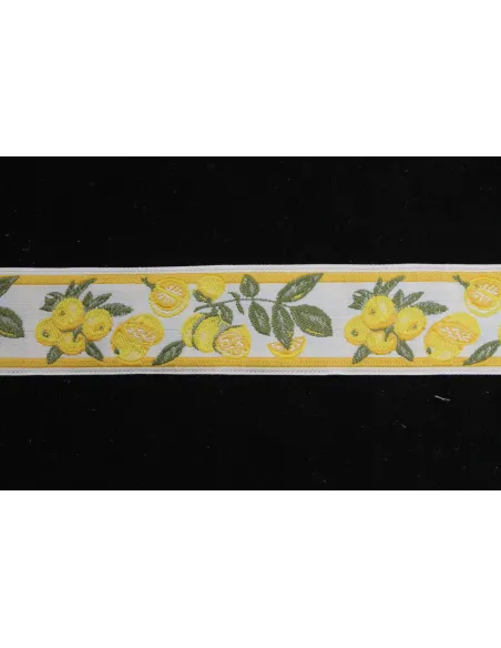 NASTRO STAMPATO LIMONI  MT. 10 575