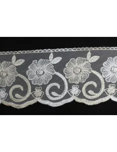 PIZZO TULLE 12cm art KB772-12 KB9772-12