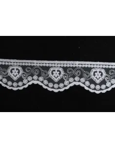 PIZZO MACRAME ALTEZZA  5.5 CM   CONFEZIONE DA MT 19,3 12BE1229
