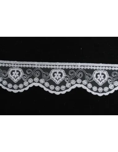 PIZZO MACRAME ALTEZZA  5.5 CM   CONFEZIONE DA MT 19,3 12BE1229