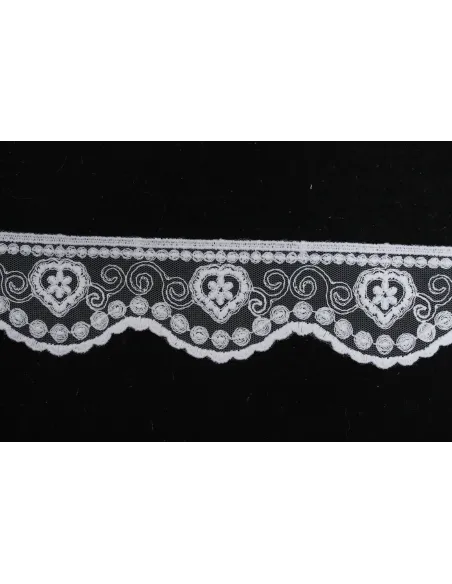 PIZZO MACRAME ALTEZZA  5.5 CM   CONFEZIONE DA MT 19,3 12BE1229