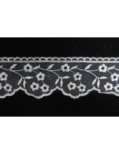 PIZZO ORGANZA 5 CM BB8280-5OR