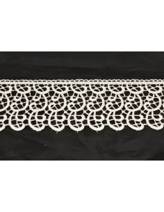 PIZZO MACRAME ALTEZZA 8 CM - CF 19.50 MT GB1220-8