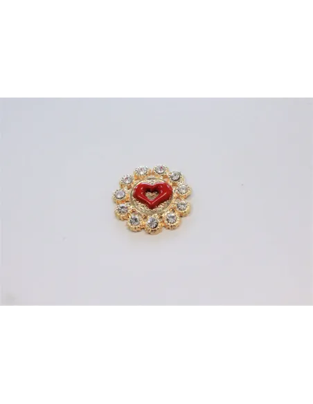 APPLICAZIONE MEDAGLIA CON STRASS 079