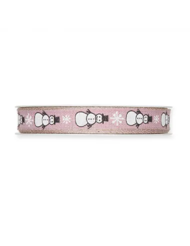NASTRO NATALIZIO CON PUPAZZO DI  NEVE 283-015