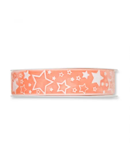 NASTRO IN VELLUTO STAMPATO CON STELLE 663-025