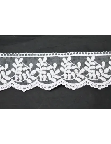 PIZZO IN TULLE 8CM 8BE1152