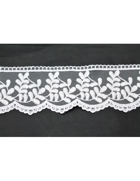 PIZZO IN TULLE 8CM 8BE1152