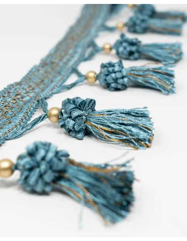 PASSAMANERIA PER ARREDAMENTO CON FIOCCHETTO SANDYTASSEL