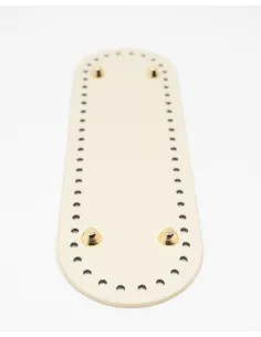 FONDO PER BORSE OVALE CON PIEDINI 26x8CM WITHBEANS26 2