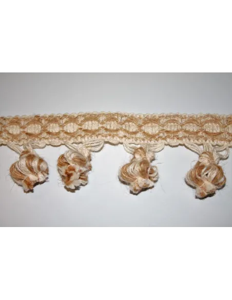 PASSAMANERIA ARREDO CON CIPOLLINA NATURALE 5CM 9568CJ