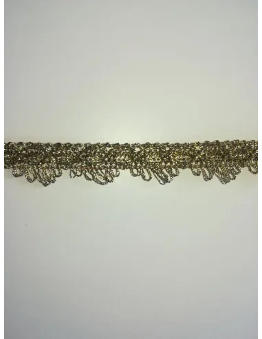 PASSAMANERIA ARREDO SMERLATA LUREX 1,4CM 9243