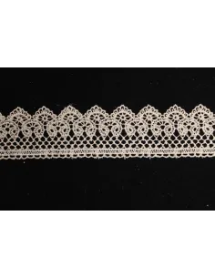 PIZZO MACRAME ALTEZZA 5CM - CONFEZIONE DA MT 19.50 MT607-5