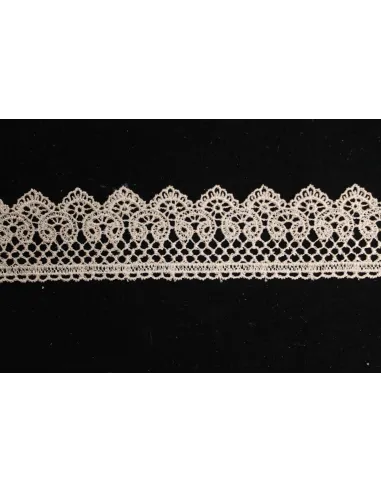 PIZZO MACRAME ALTEZZA 5CM - CONFEZIONE DA MT 19.50 MT607-5