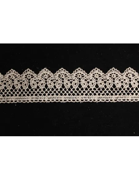 PIZZO MACRAME ALTEZZA 5CM - CONFEZIONE DA MT 19.50 MT607-5