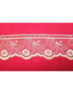 PIZZO ORGANZA 9CM 01-9A