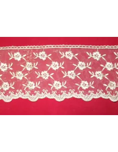 PIZZO ORGANZA LUREX 12CM 1046-12