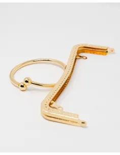 MANICO PER BORSA CON CLIP A CERCHIO TONDO 2