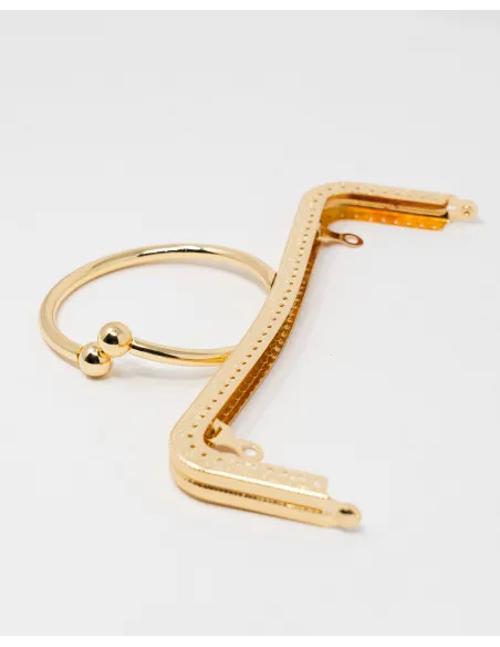 MANICO PER BORSA CON CLIP A CERCHIO TONDO