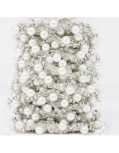 PASSAMANERIA GIOIELLO CON PERLE BY