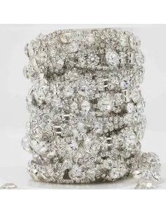 PASSAMANERIA GIOIELLO CON FIORE CC2