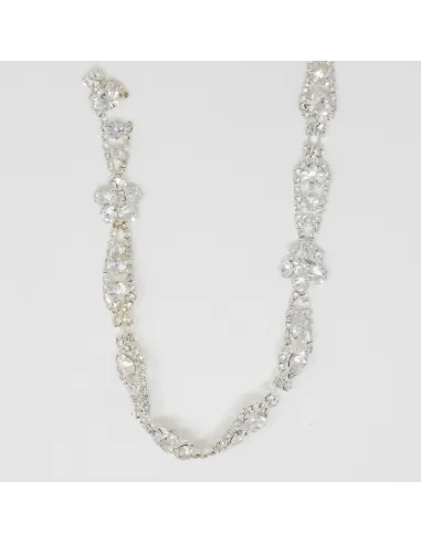 PASSAMANERIA GIOIELLO CON FIORE CC2