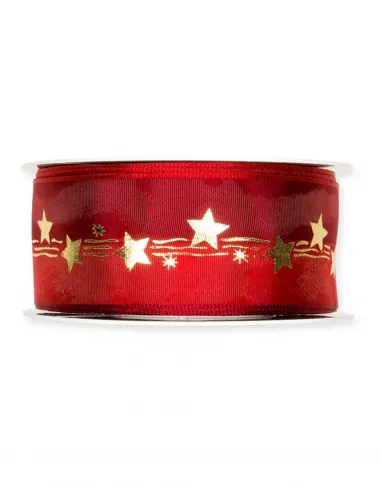 Nastro Natalizio con stelle 1121-40