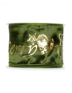 Nastro Natalizio "Merry Christmas" 6CM 1234-060 2