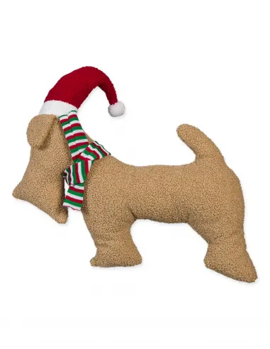Cuscino cane di Babbo Natale 77007-500
