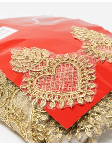 PIZZO REBRODE' CUORE SACRO 11.5CM E4404