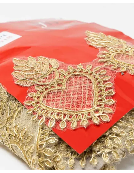 PIZZO REBRODE' CUORE SACRO 11.5CM E4404