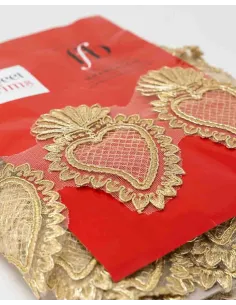 PIZZO REBRODE' CUORE SACRO 11.5CM E4405