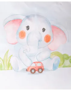 Coppia pannelli per coperte bambino 2