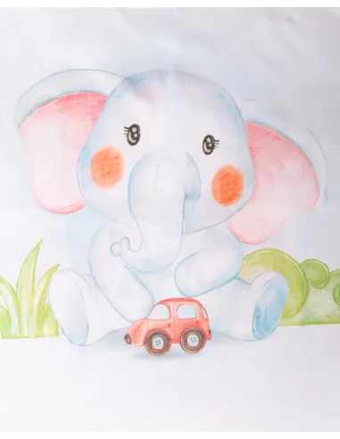 Coppia pannelli per coperte bambino